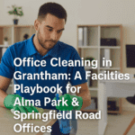Office Cleaning in Grantham: A Facilities Playbook for Alma Park & Springfield Road Offices